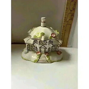 “The Parasol House” by Coalport china figurine